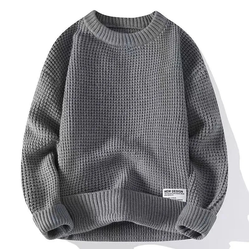 No pilling loose pullover sweater in modal rabbit fur, available in black, brown, dark khaki, gray, sizes M-3XL