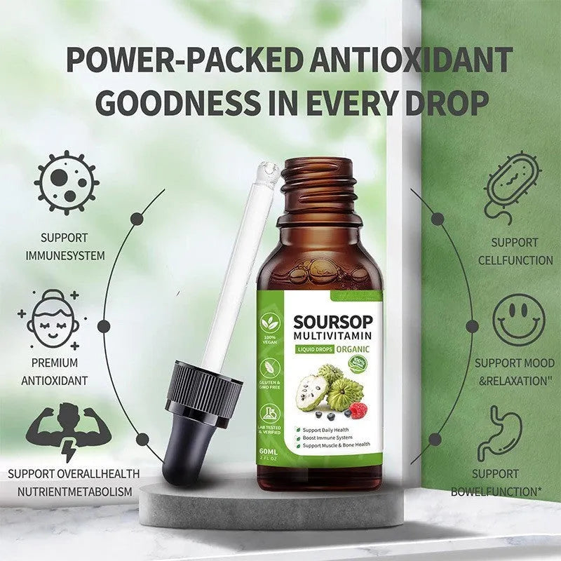 60ml bottle of prickly fruit and lychee flavoured care drops for adults