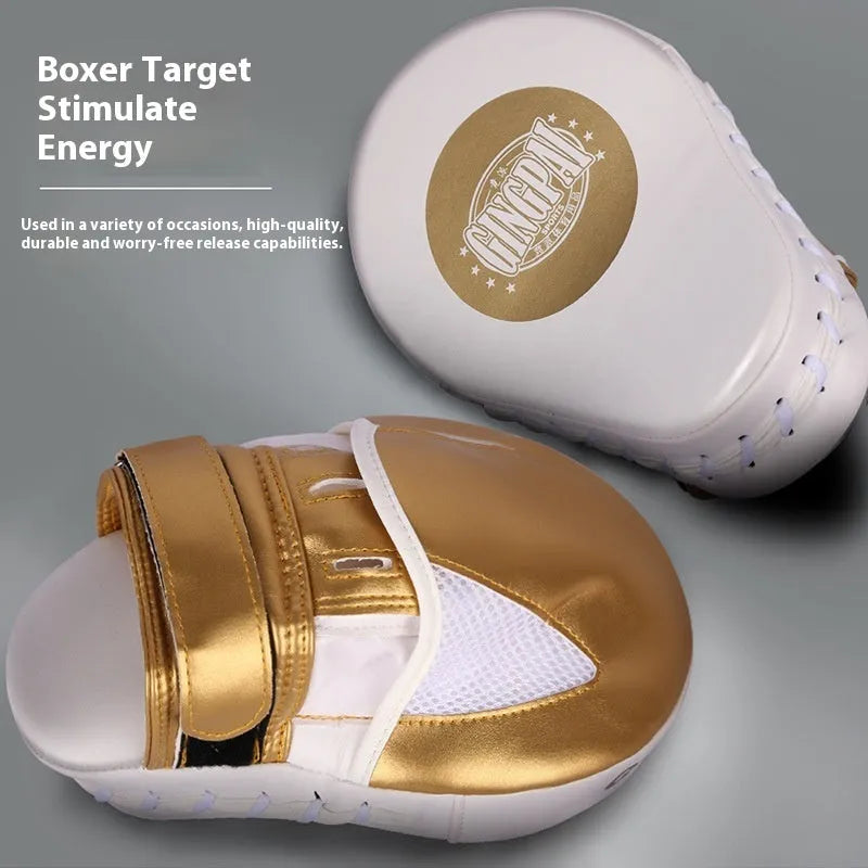 Vertical hanging PU leather baffle target for boxer and sanda training
