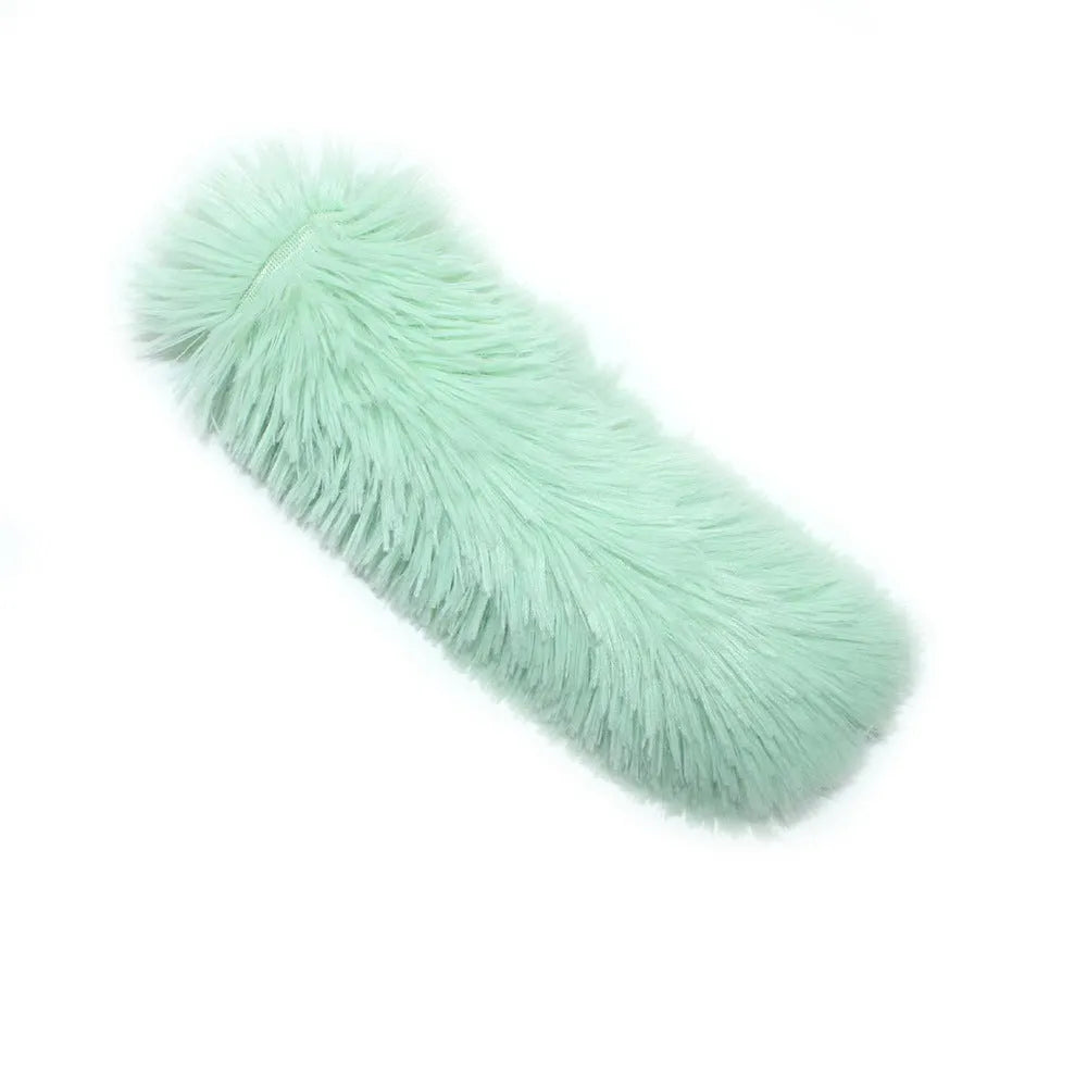 Colourful cat pillow toy with plush material and crinkle sound feature for indoor feline play