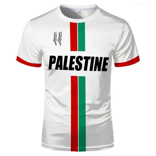 3D printed football pattern T-shirt in black spandex fabric with stereo graphic design and half sleeves