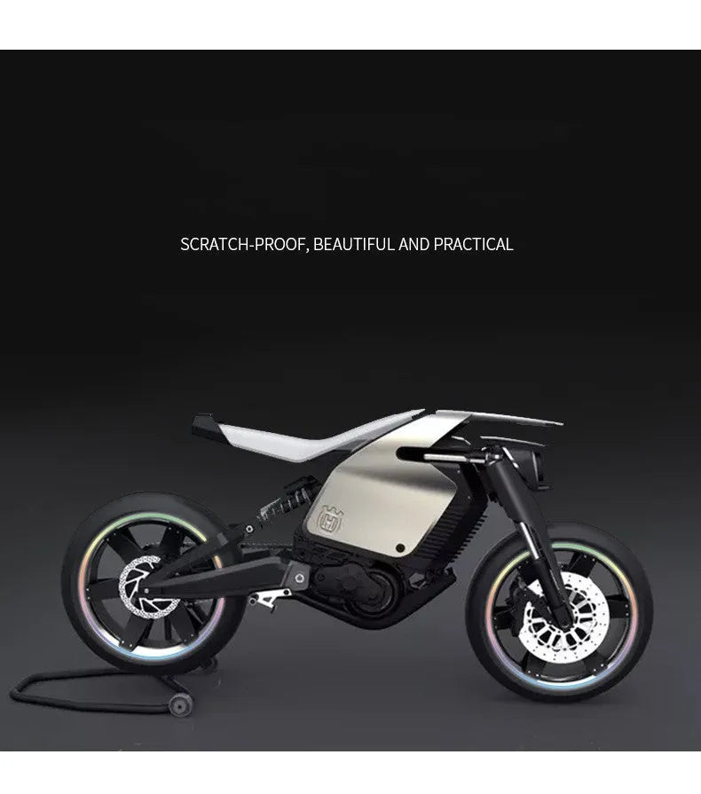 PET waterproof laser reflective stickers for car and motorcycle wheel hubs in four size options