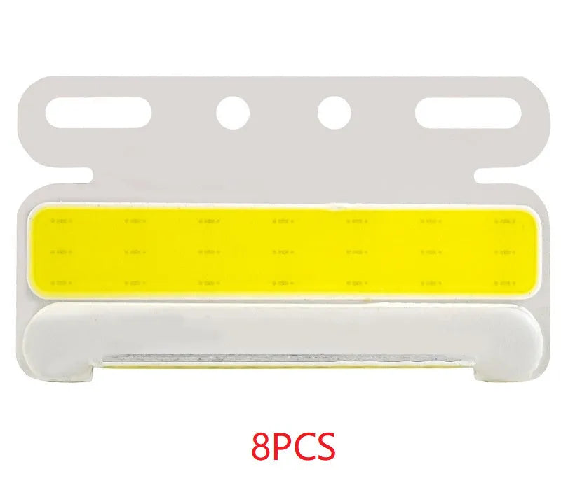 Waterproof aluminium LED truck side light in choice of colours for 12V or 24V vehicles