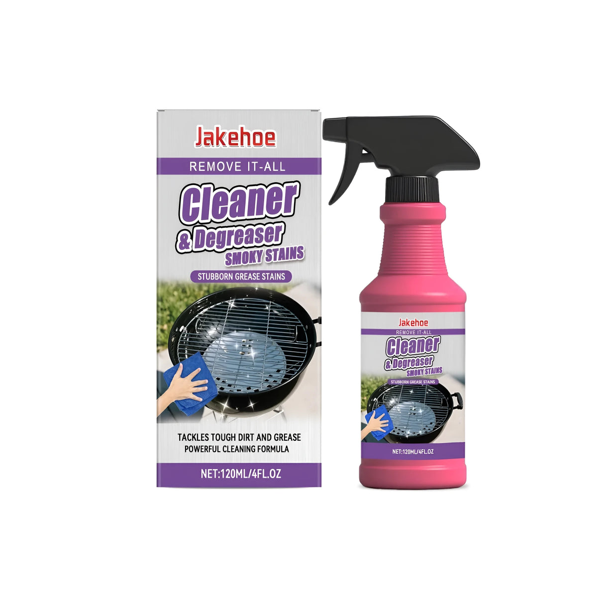 120ml bottle of barbecue grill and rack cleaning spray.
