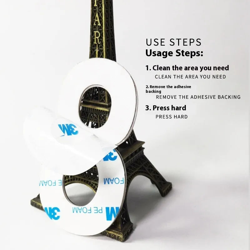 Black stainless steel self-adhesive house number characters showing letters A-F and numbers 0-9, 7.5cm tall.