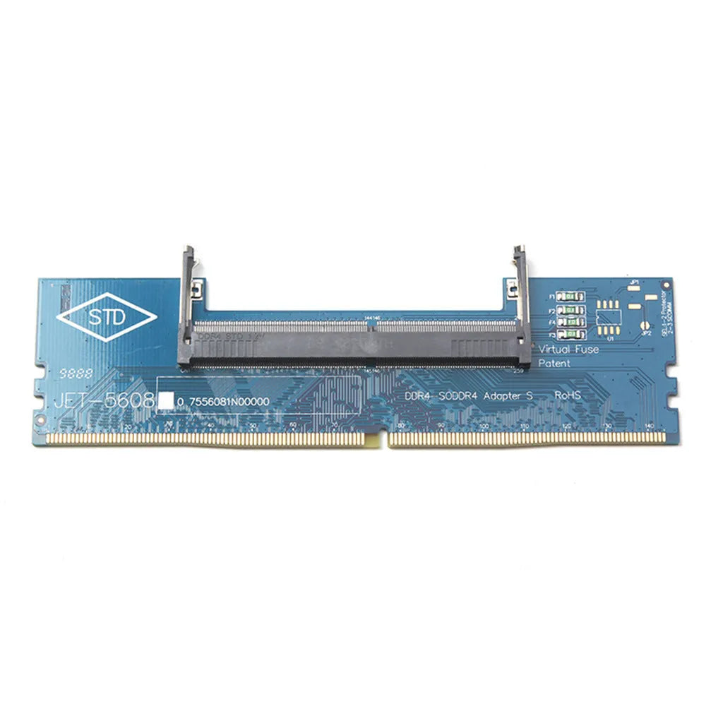 DDR4 laptop to desktop memory adapter card converting SODIMM to DIMM slots