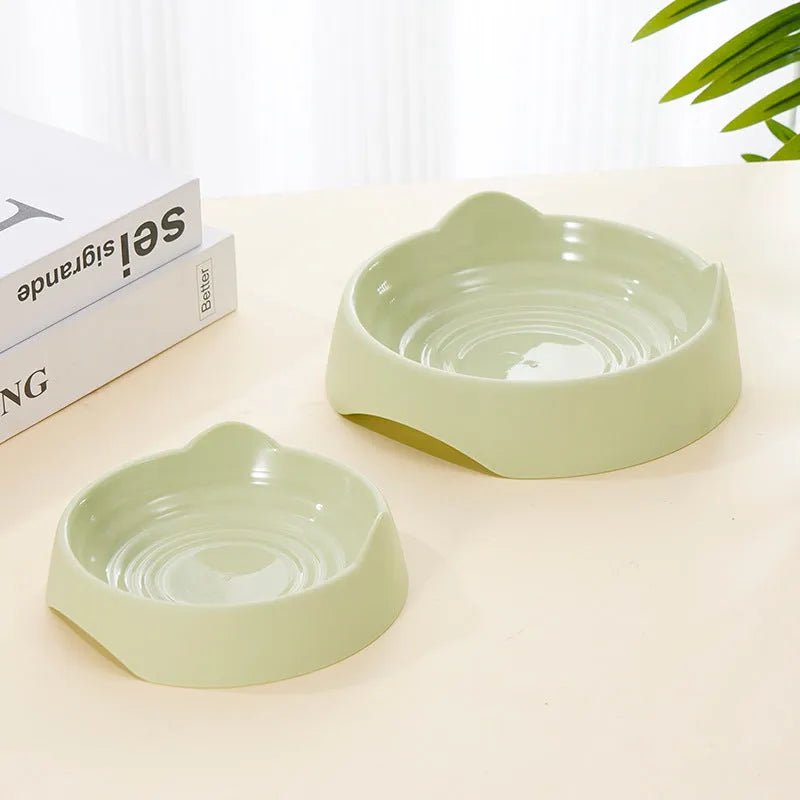 Ceramic dog slow feeder puzzle bowl in blue, green or pink colours for small medium large breed puppies