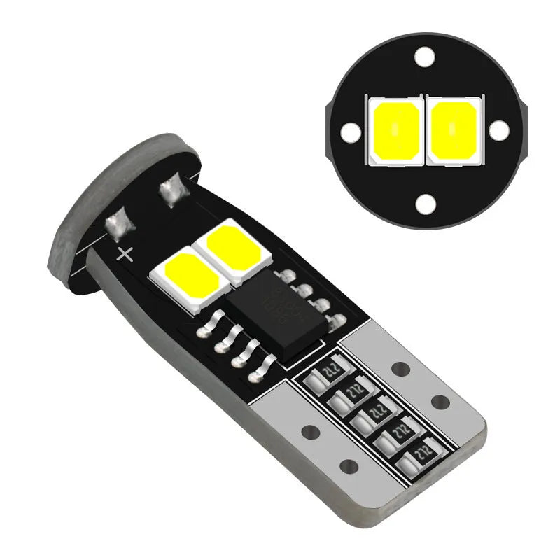 10mm diameter car license plate reading lamp with white LED light