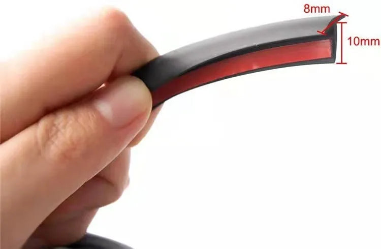 Black universal TPE seal strip for automotive and machinery gap filling applications