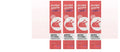 Pack of 10 low-fat cat snack strips in four flavour varieties for kittens.