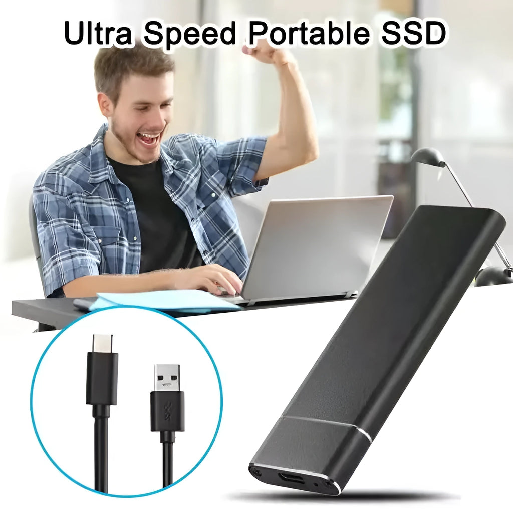 6TB mobile hard disk with metal shell in ultra-thin design showing multiple colour options
