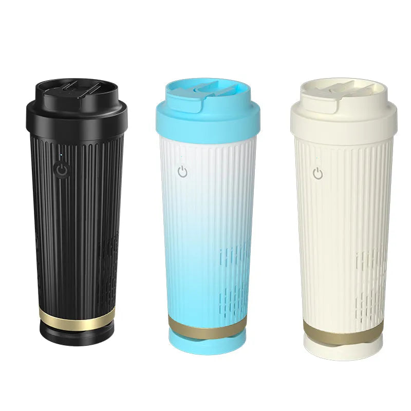 12V car-mounted smart heating and cooling cup, 36W, PP ABS Teflon, 111 x 96 x 235 mm, black blue white