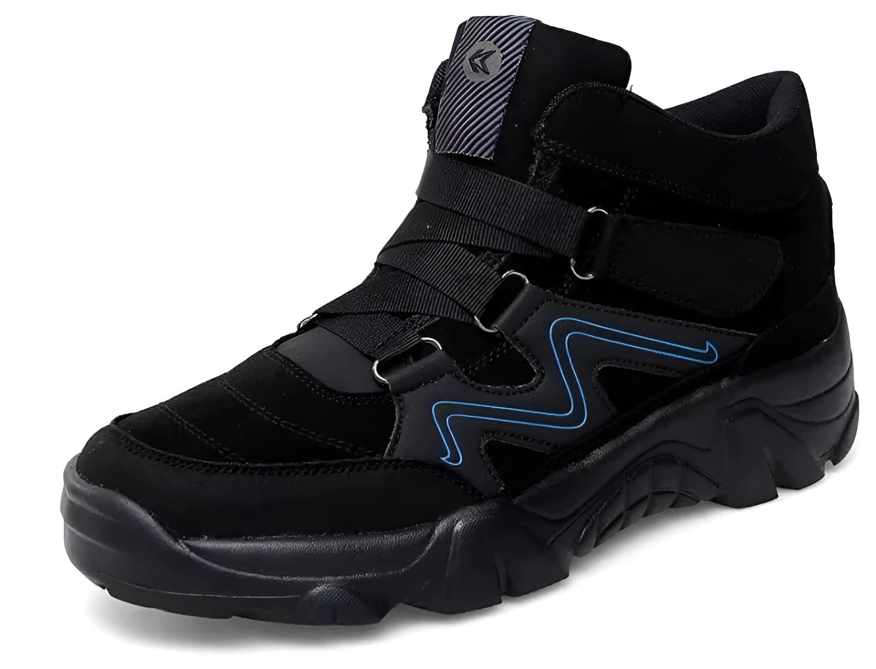 Men's leather lace-up casual shoes in Black, Black White, Blue A, Brown and Dark Grey colour options