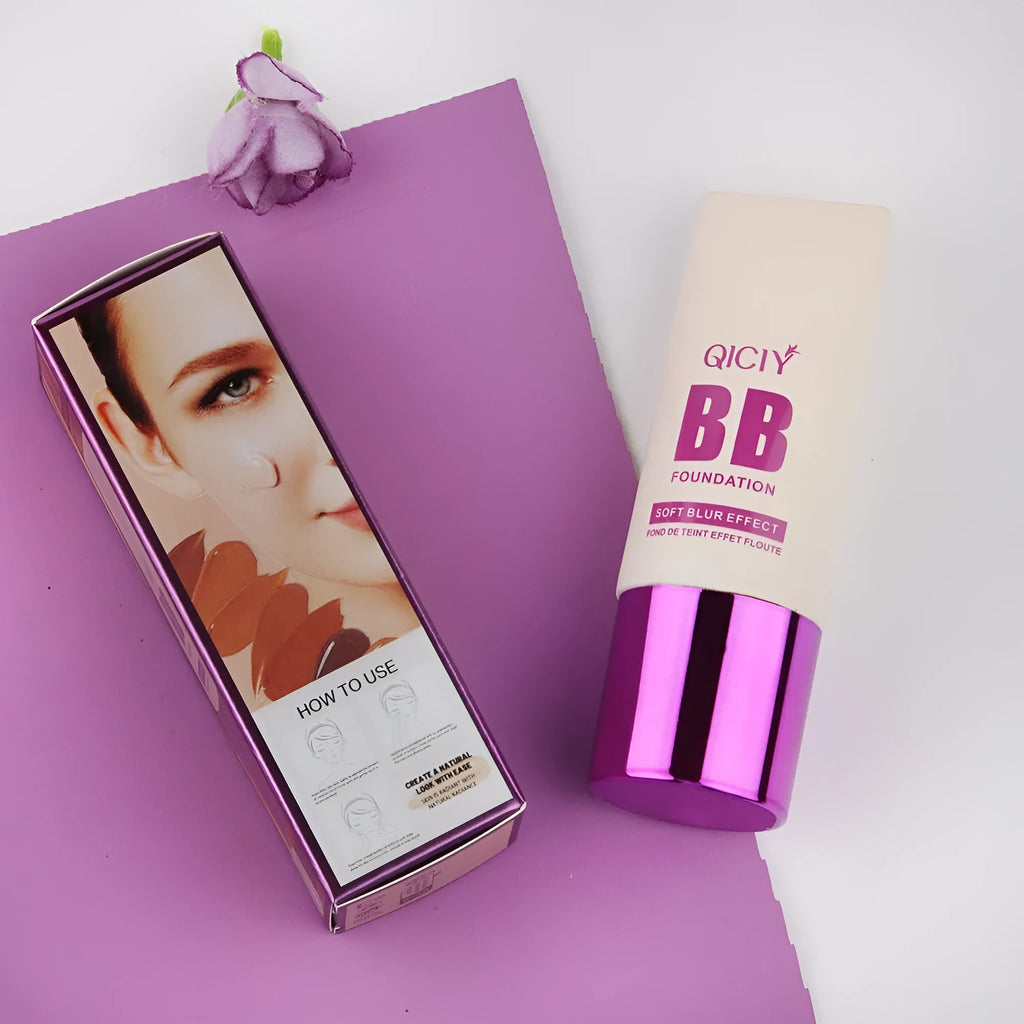 Feeding bottle liquid foundation concealer BB cream in 10 shade options with brightening properties