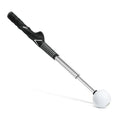 Telescopic golf swing simulator trainer in stainless steel with adjustable extension