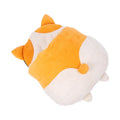 Orange semi-closed cat sleeping bag, 65 x 53 x 12 cm, warm winter pet nest and sleeping mat