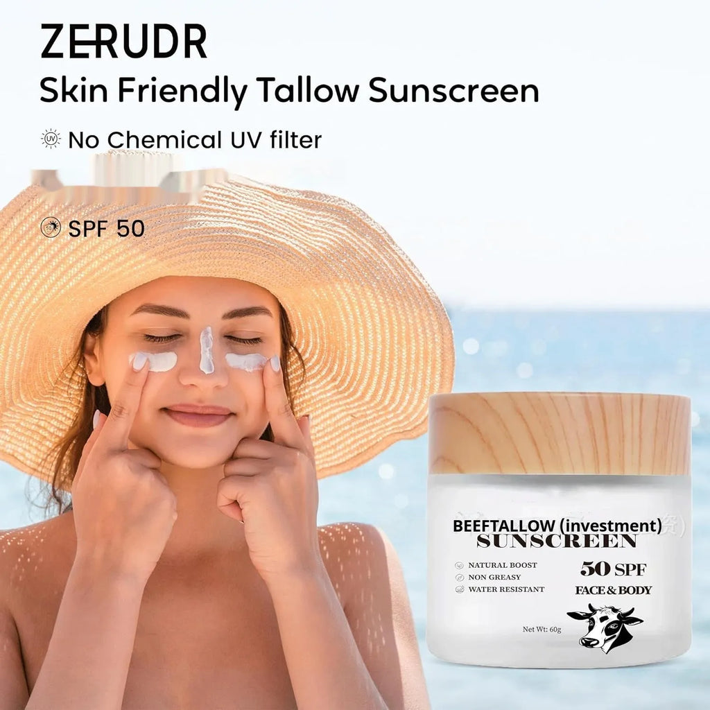 60g tube of beef tallow protective cream for waterproof skin barrier