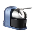 Automatic household small ice crusher, 250W metal body, luxury three knives, blue or red, UK plug