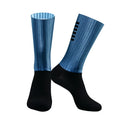 A pair of athletic sports socks for cycling and running, shown in one of six available colours.