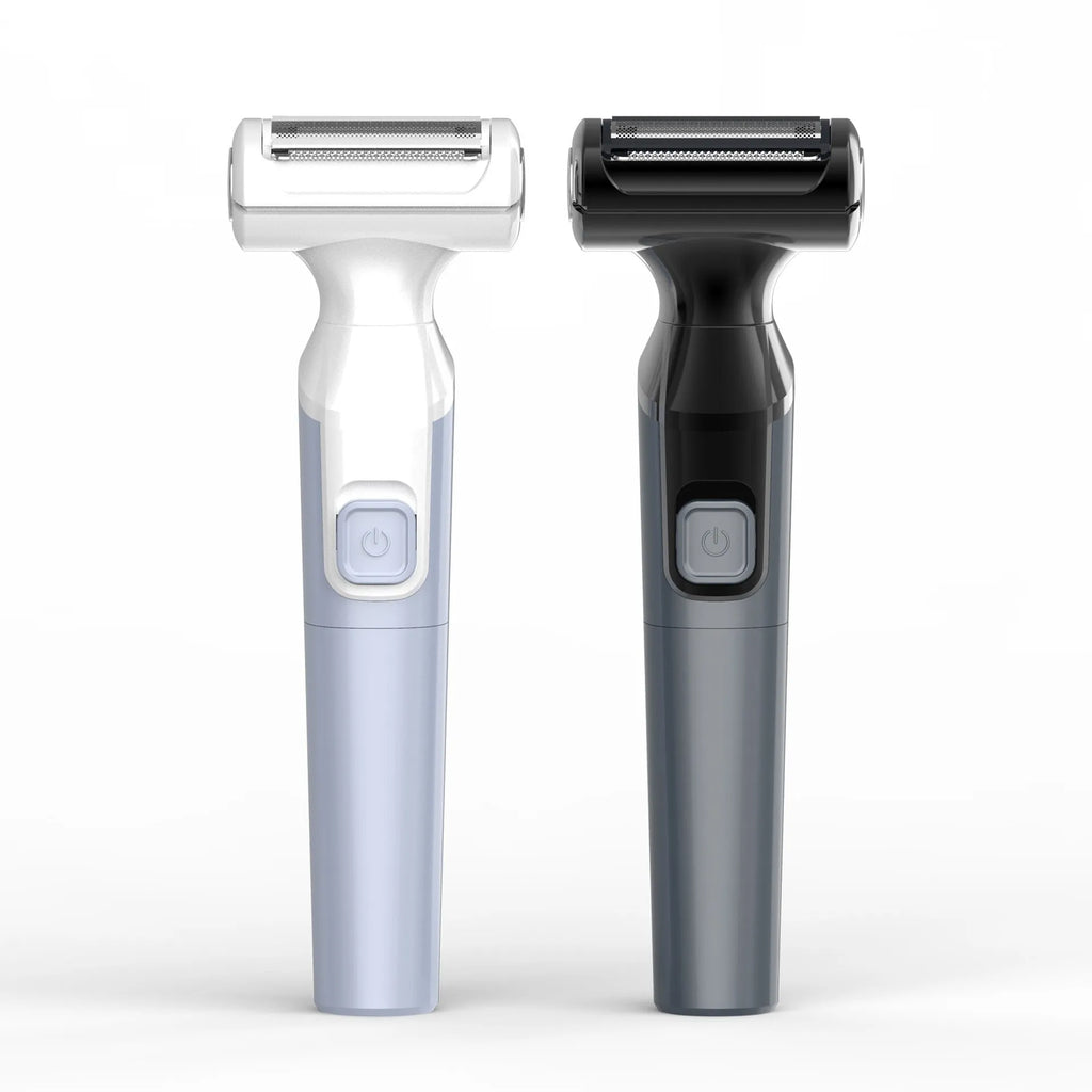 Women's electric hair trimmer fully washable ABS body in black colour option