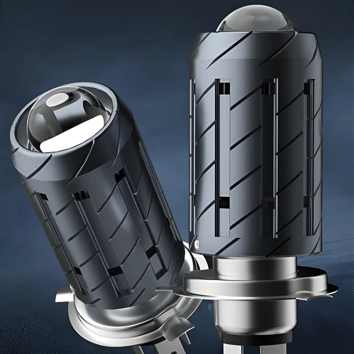 LED headlight conversion bulb for Chunfeng motorcycles with integrated high and low beam functions