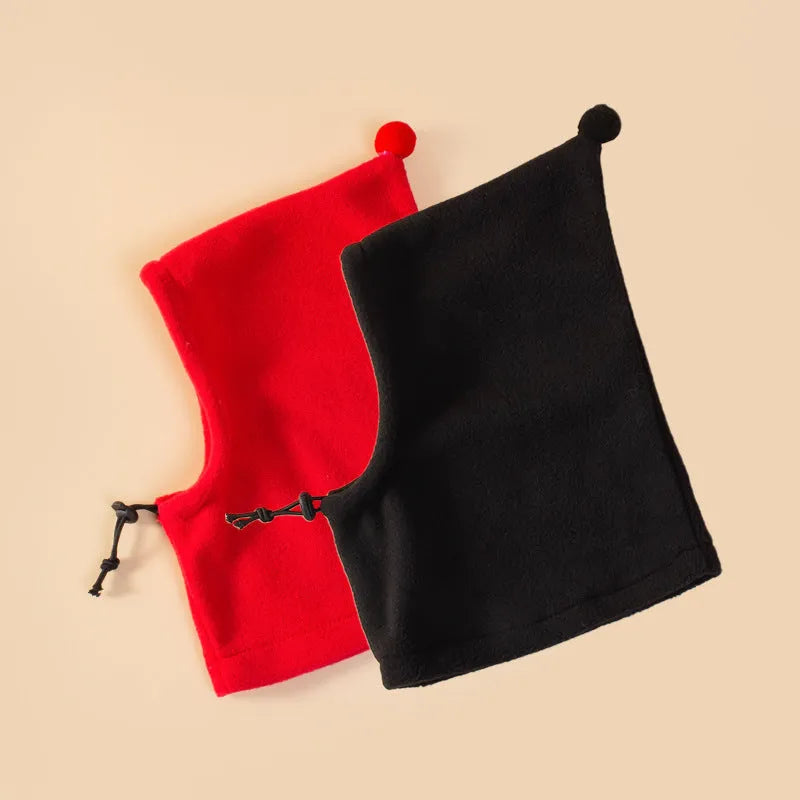 Bear-themed rabbit ear pet headgear in cloth material showing colour options