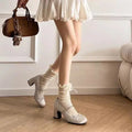 Mary Jane shoes with low 1-3cm chunky heel, round toe, PU upper, bow and rhinestone detail, pink or silver, sizes 35-40