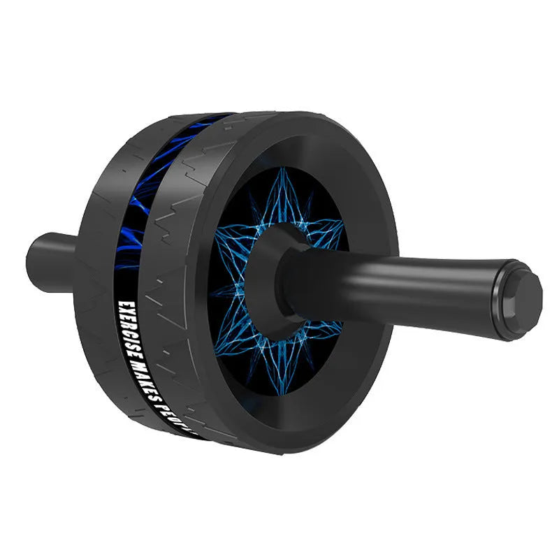 Abdominal exercise wheel in a choice of flame red, flame blue, red and black, or three thorn red colours.