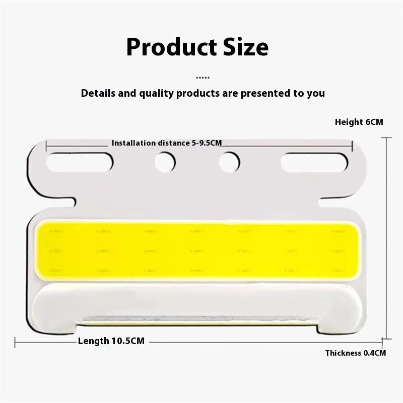 Waterproof aluminium LED truck side light in choice of colours for 12V or 24V vehicles