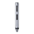 Precision electric screwdriver with aluminium alloy handle, showing compact size and dual-mode operation for torque control.
