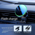 Magnetic wireless charging car bracket with suction cup mount for air outlet or dashboard, 15W output