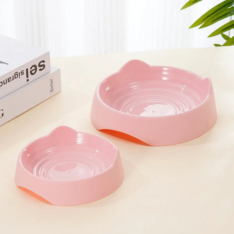 Ceramic dog slow feeder puzzle bowl in blue, green or pink colours for small medium large breed puppies