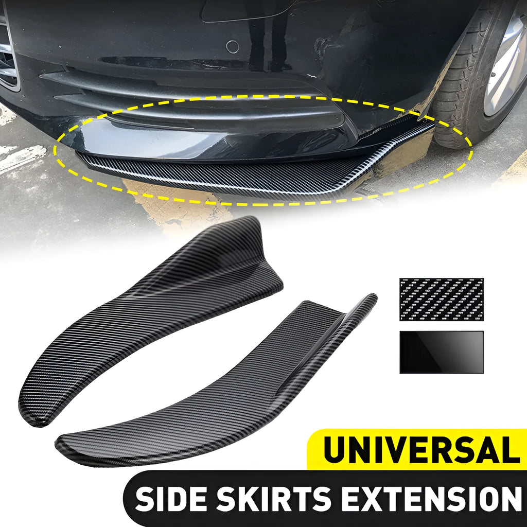 General Motors front and rear bumper deflector light kit in carbon fibre finish