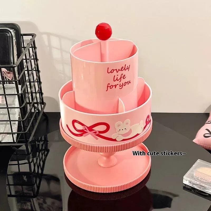 Rotating cosmetic brush storage barrel in Japanese style with 18 litre capacity