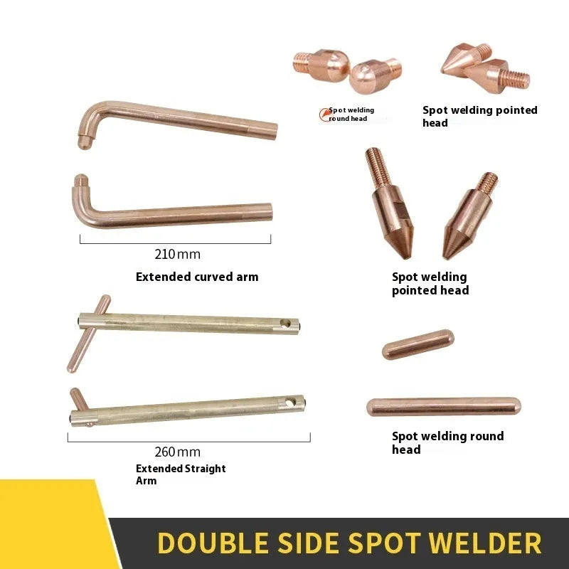 OL8000 double-sided spot welder butt welding machine with manual pulse control