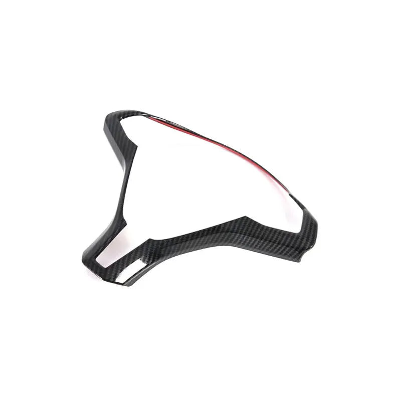 Tesla Model S steering wheel decorative frame in carbon fibre colour ABS plastic