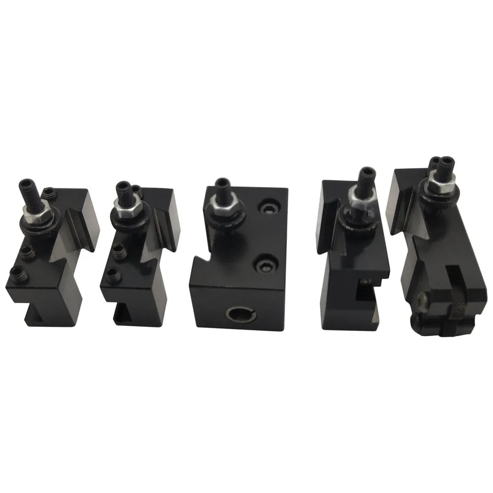 Machifit 250 wedge steel quick change tool post for woodworking lathes with tool holders