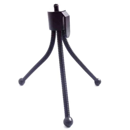 Small iron frame mini desktop tripod folded to 110mm with ball head mount for cameras