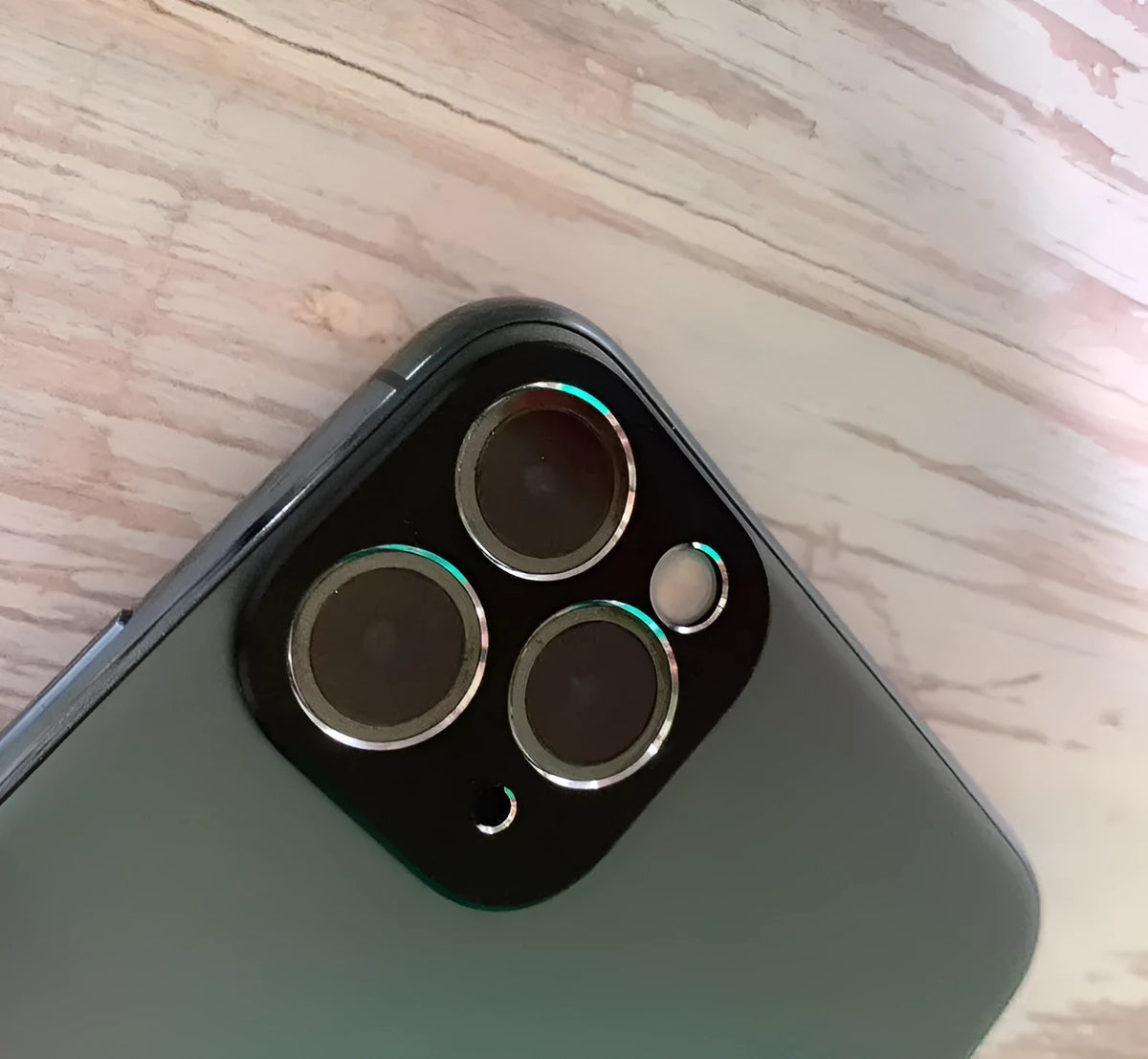 Metal lens protection ring for iPhone 11 and iPhone 11 Pro in nine colour options