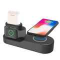 W3 wireless charging station for Apple iPhone, Watch and AirPods with rotating dock