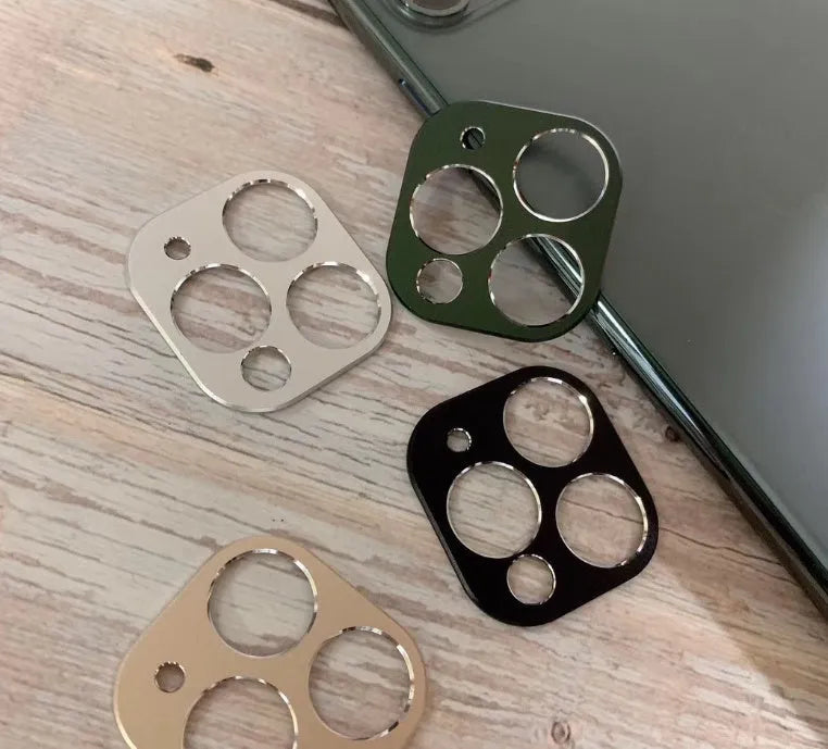 Metal lens protection ring for iPhone 11 and iPhone 11 Pro in nine colour options