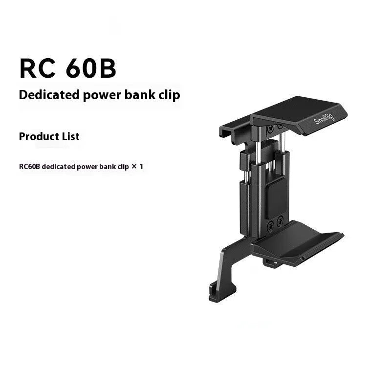 RC60B 60W dual colour temperature fill light with softbox, handle, support column, charger, and 2m light holder