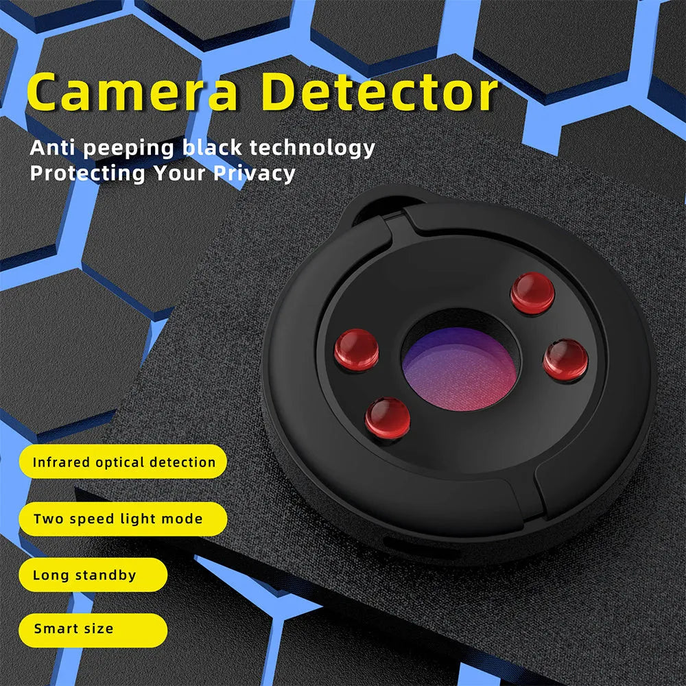 Compact infrared camera detector with 5 metre range for privacy protection