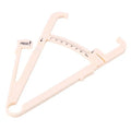 Transparent acrylic body fat caliper for precise skin fold thickness measurement