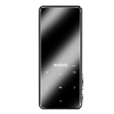 Ultra-thin student sports MP3 MP4 player with 2.4 inch touch screen in black, silver, blue, and red colours