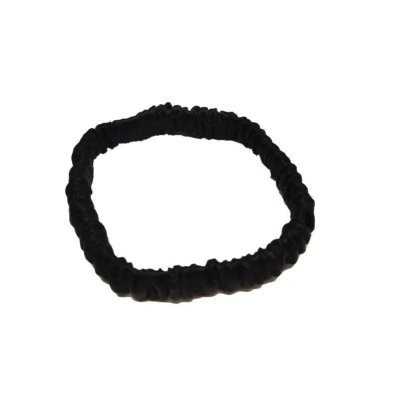 100% mulberry silk hair scrunchie with 1cm seamless band in multicolour options