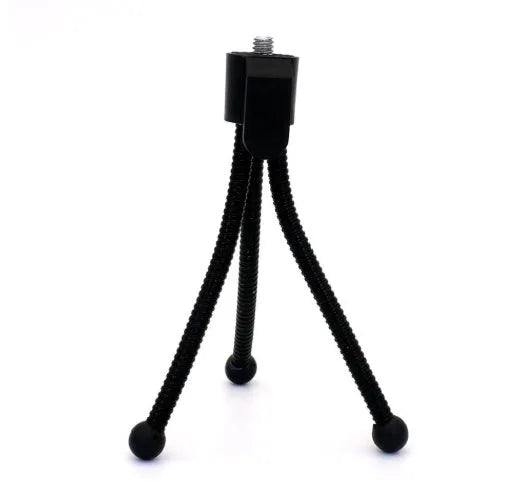 Small iron frame mini desktop tripod folded to 110mm with ball head mount for cameras
