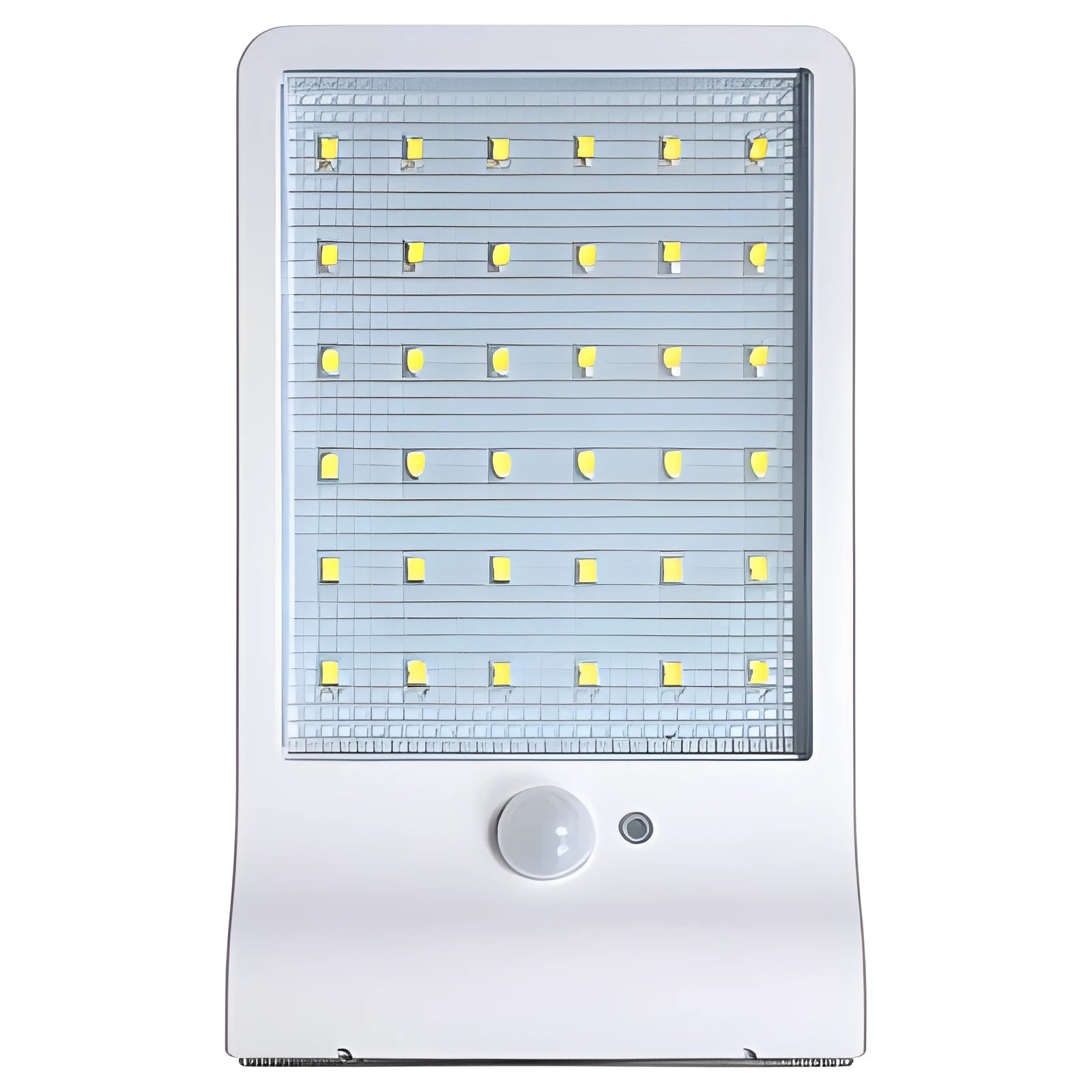 Black and white outdoor waterproof solar lamp IP65 LED garden light for villa courtyard
