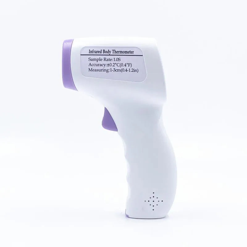 White digital non-contact thermometer for temperature measurement