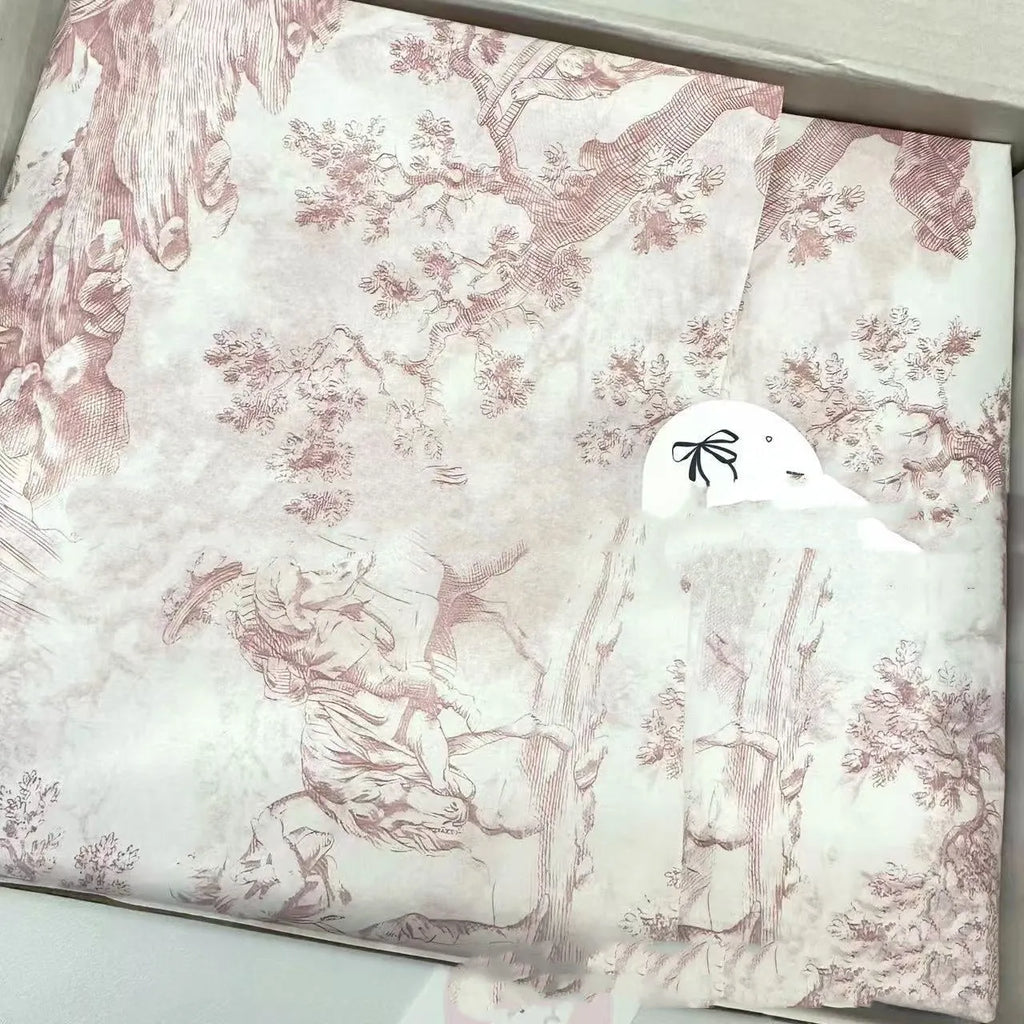 French MG tissue paper in pink purple and green purple colours measuring 50x70cm